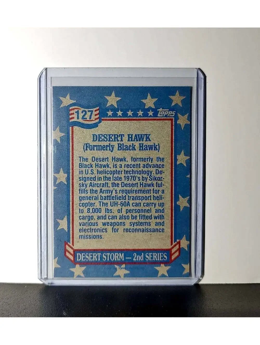 Topps step back